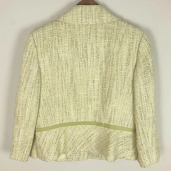 Ann Taylor Boucle Tweed Blazer Dress 2-Piece Suit - Picture 6 of 14